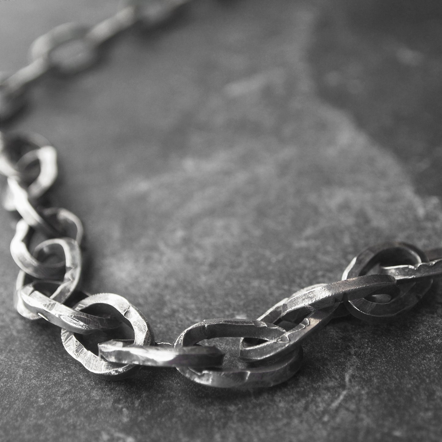 Aflame chain necklace
