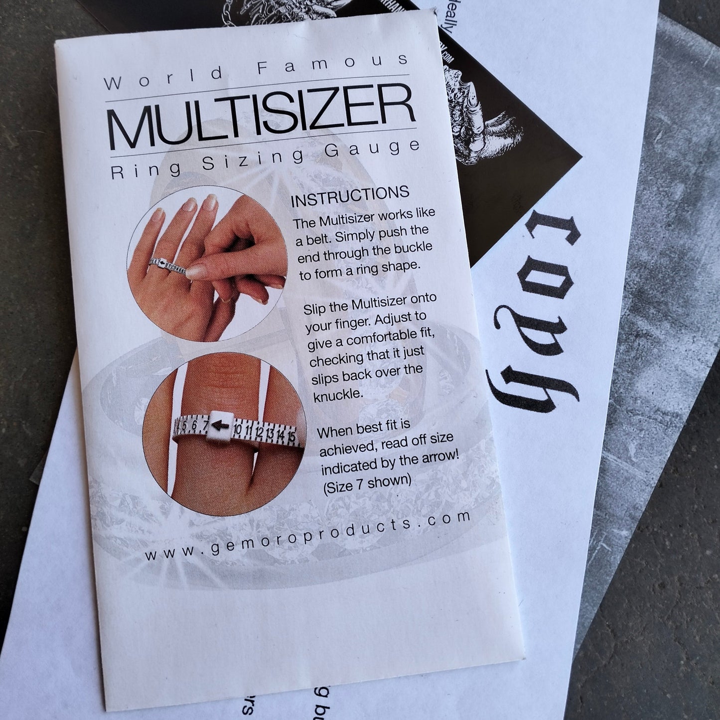 Ring sizer