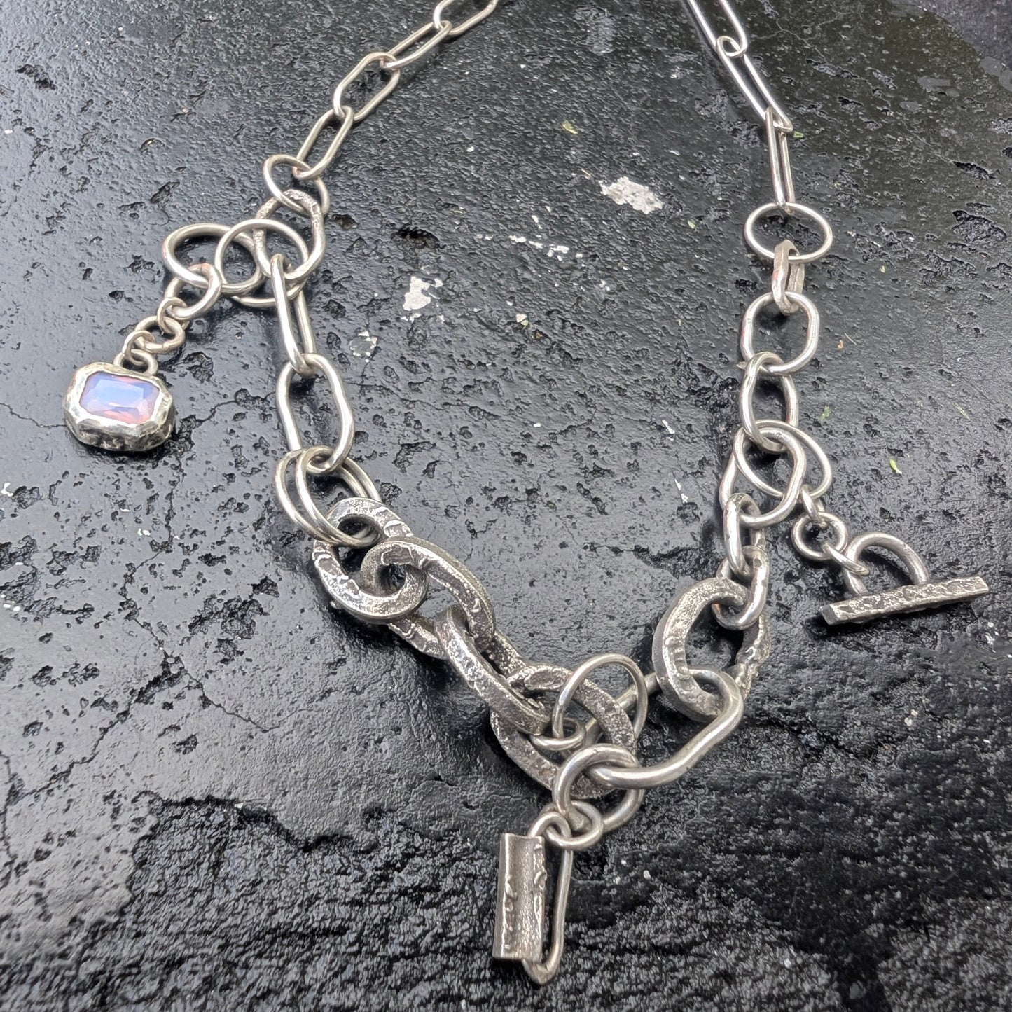 Third Time's A Charm necklace - ready to ship