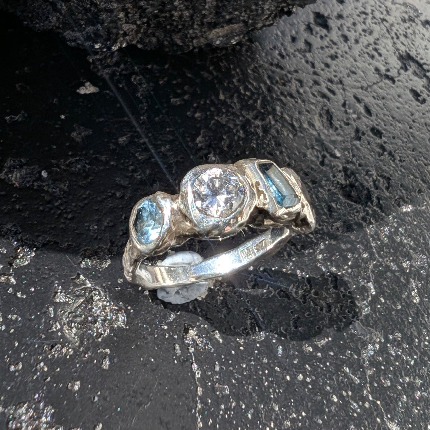 Multi-stone ring - ready to ship