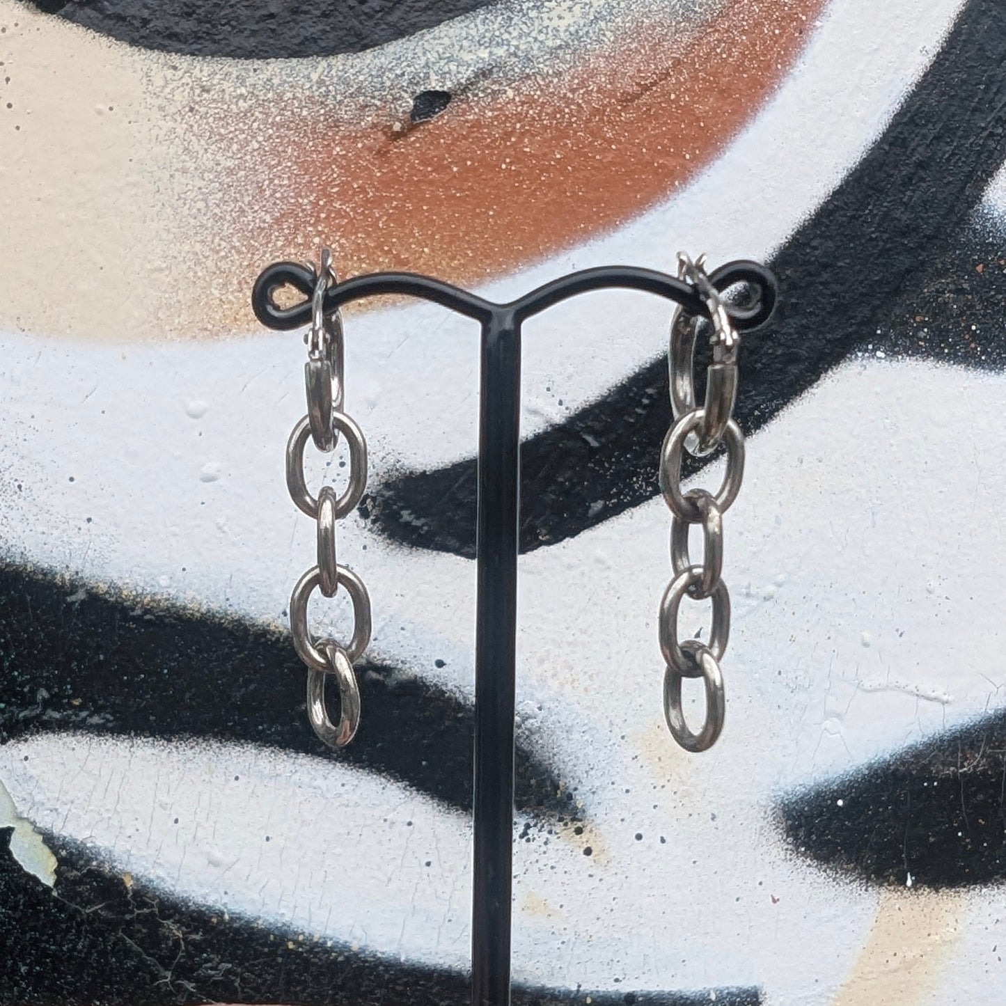 Chain link hoops - ready to ship