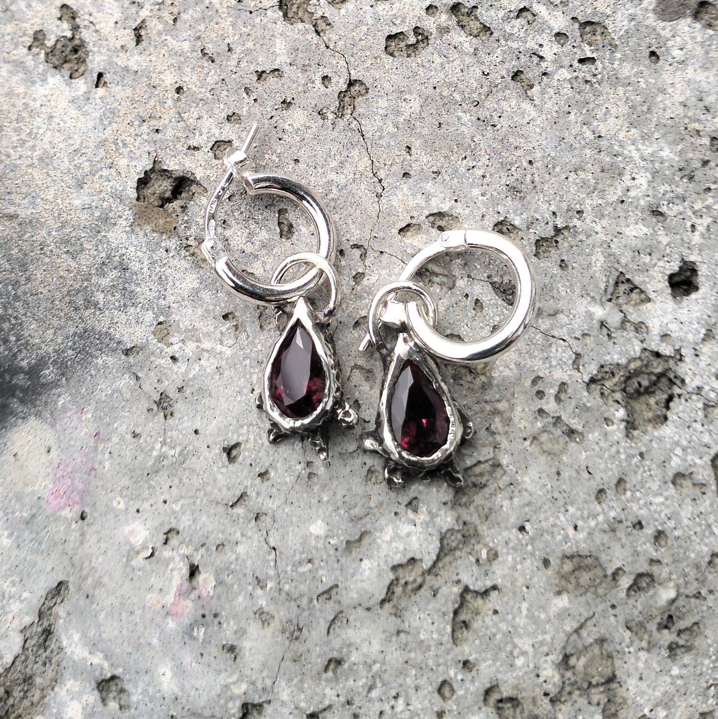 Drop earrings