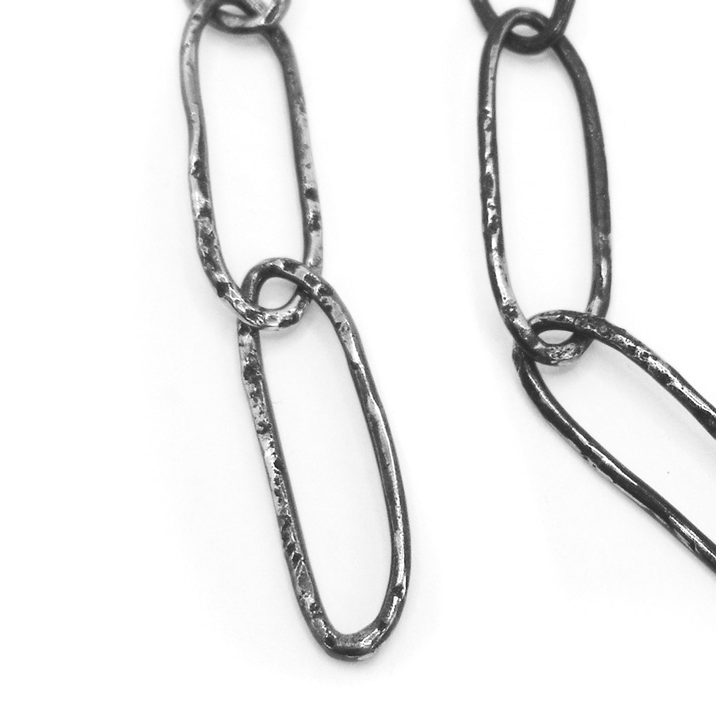 Chain link earrings