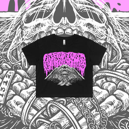 To The Grave crop tee - PRE ORDER