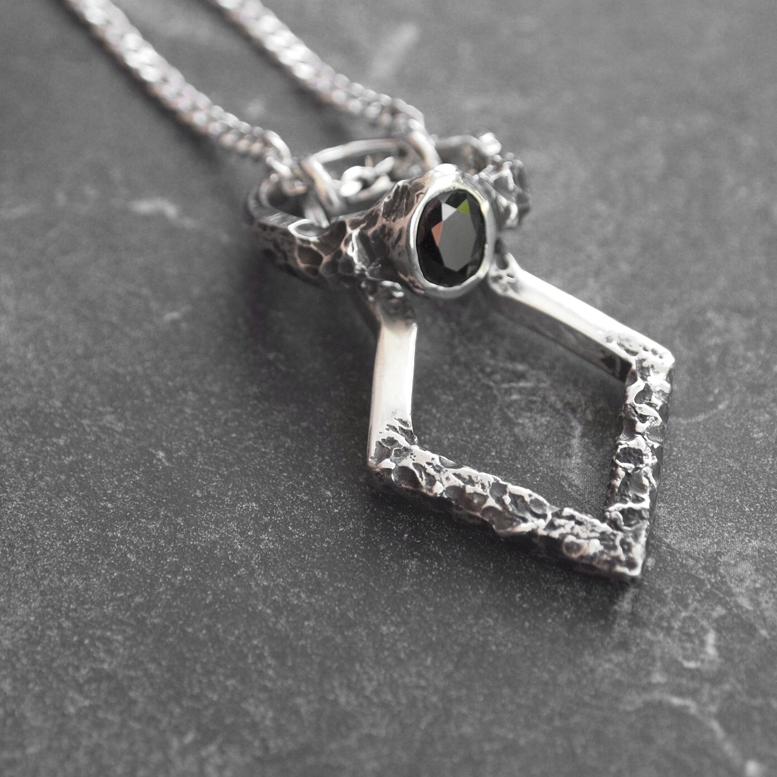 Ring holding necklace