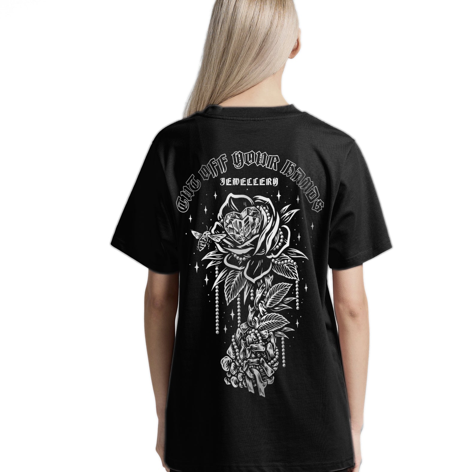 Rose tee - ready to ship