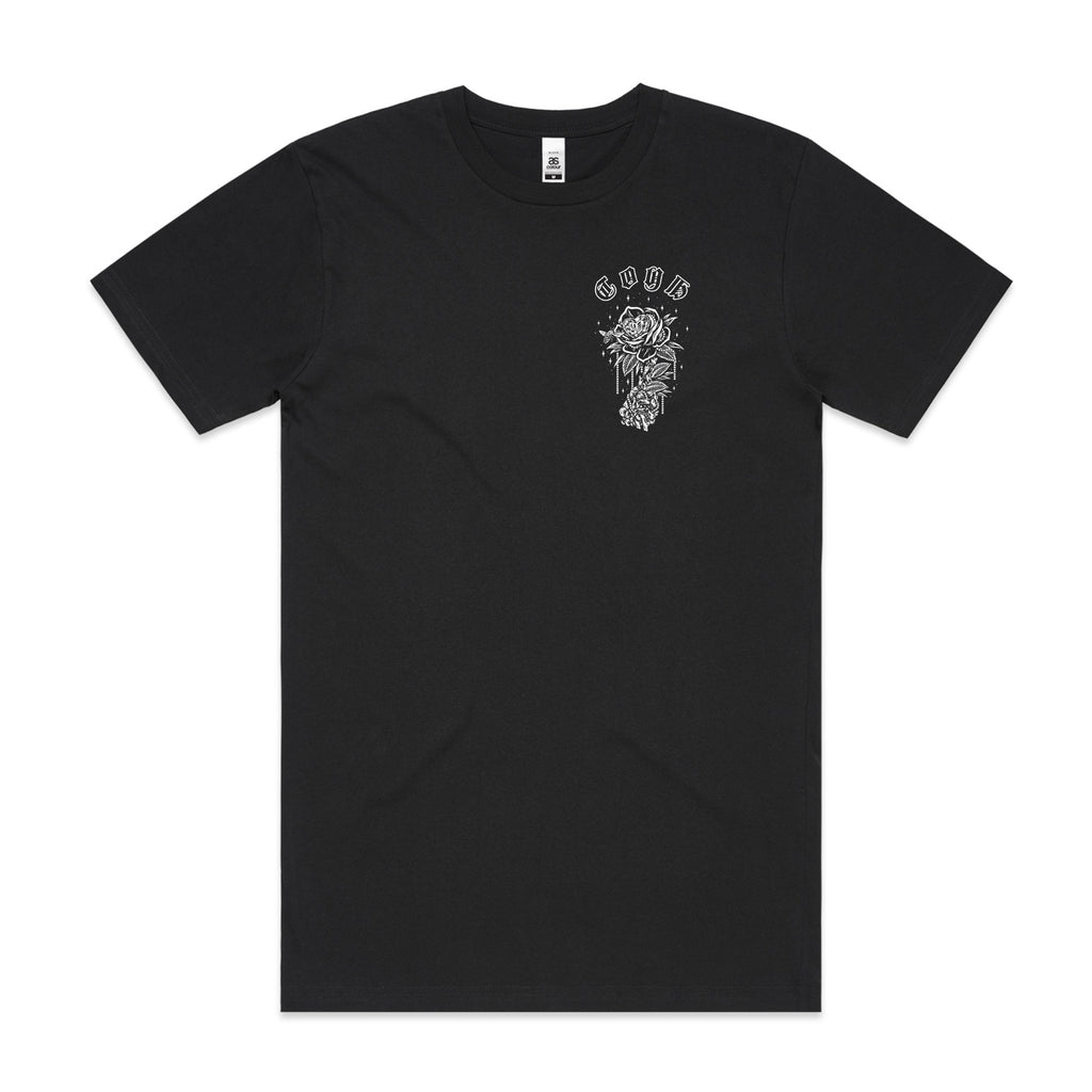 Rose tee - ready to ship