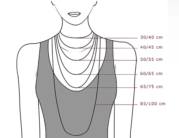 Aflame chain necklace