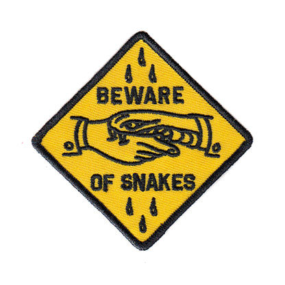 Beware of snakes patch