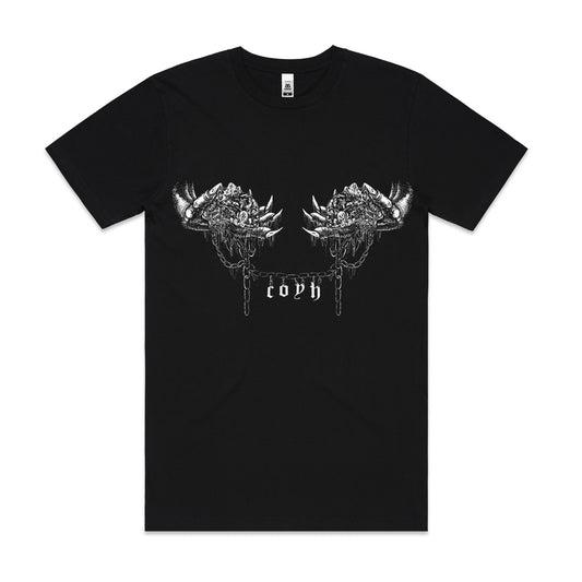 C.o.y.h. claw hands tee