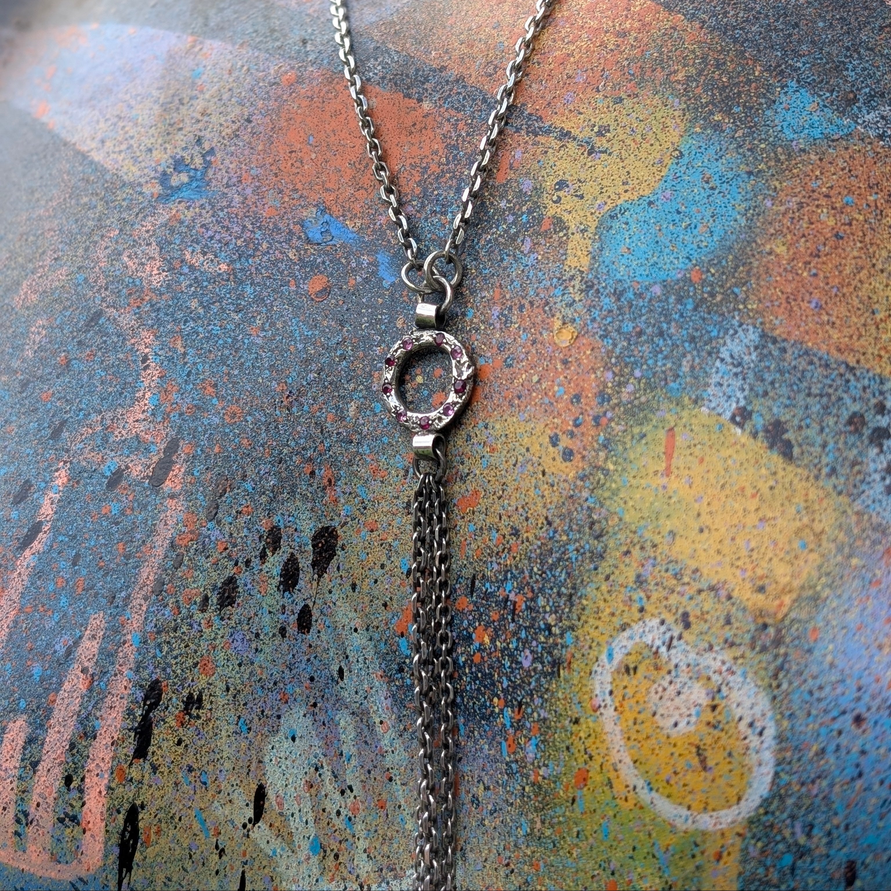 Sunset necklace - ready to ship