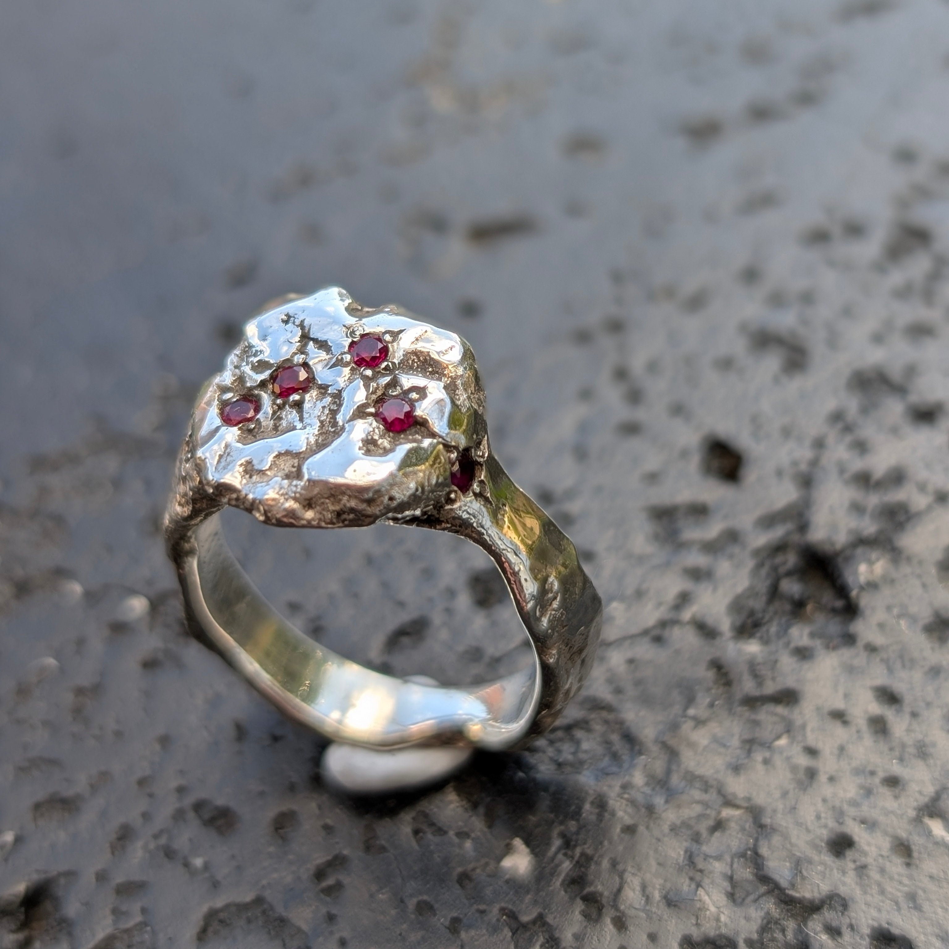 Ruinous ring -ready to ship