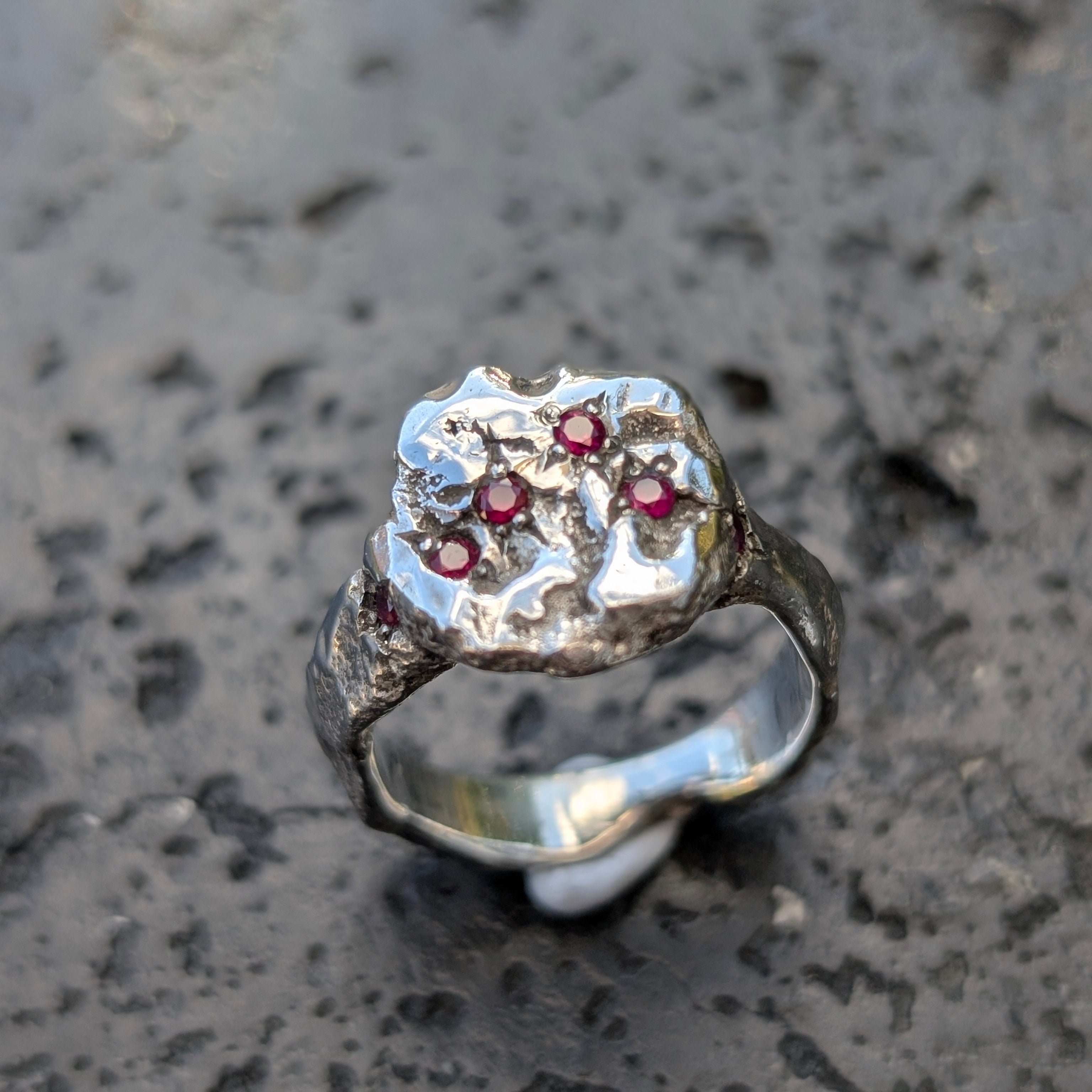Ruinous ring -ready to ship