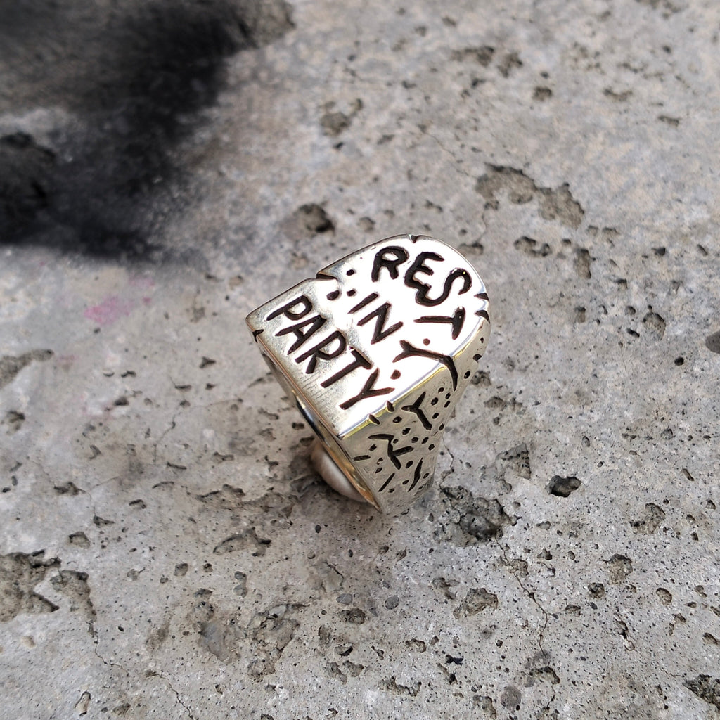 Rest In Party ring