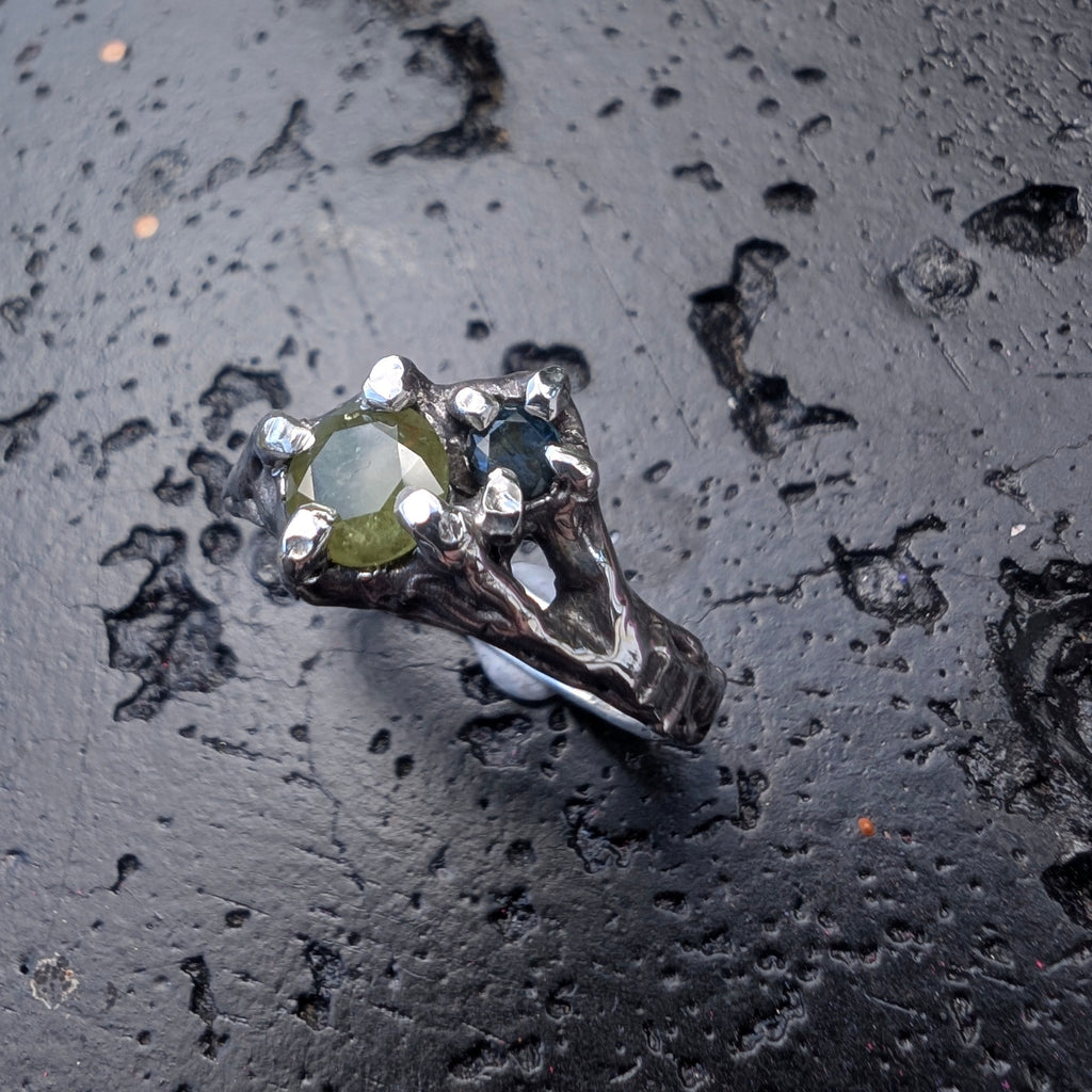 Lichen ring - ready to ship