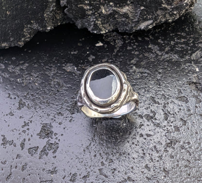 Moonless Night ring - ready to ship