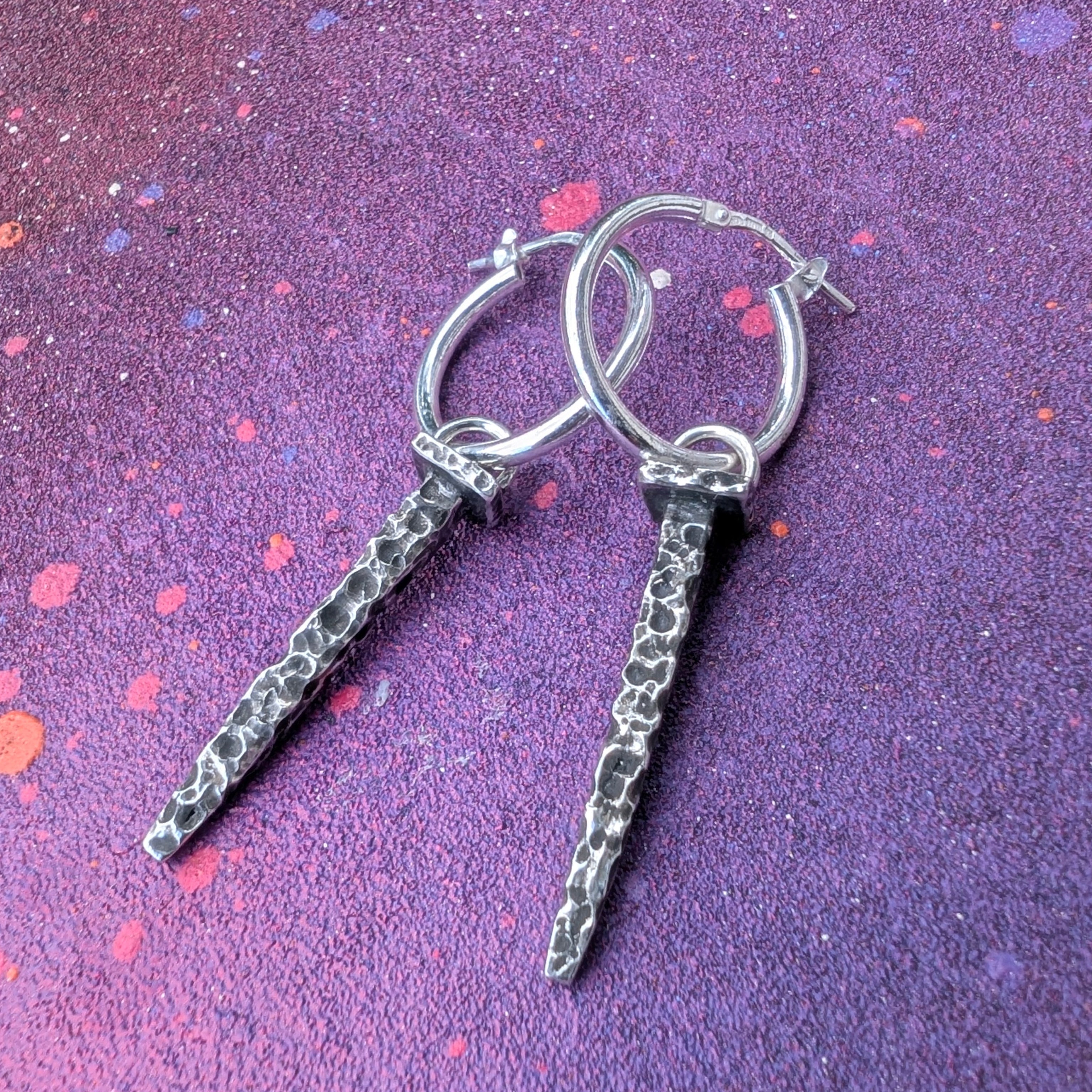 Sleep when you're dead earrings