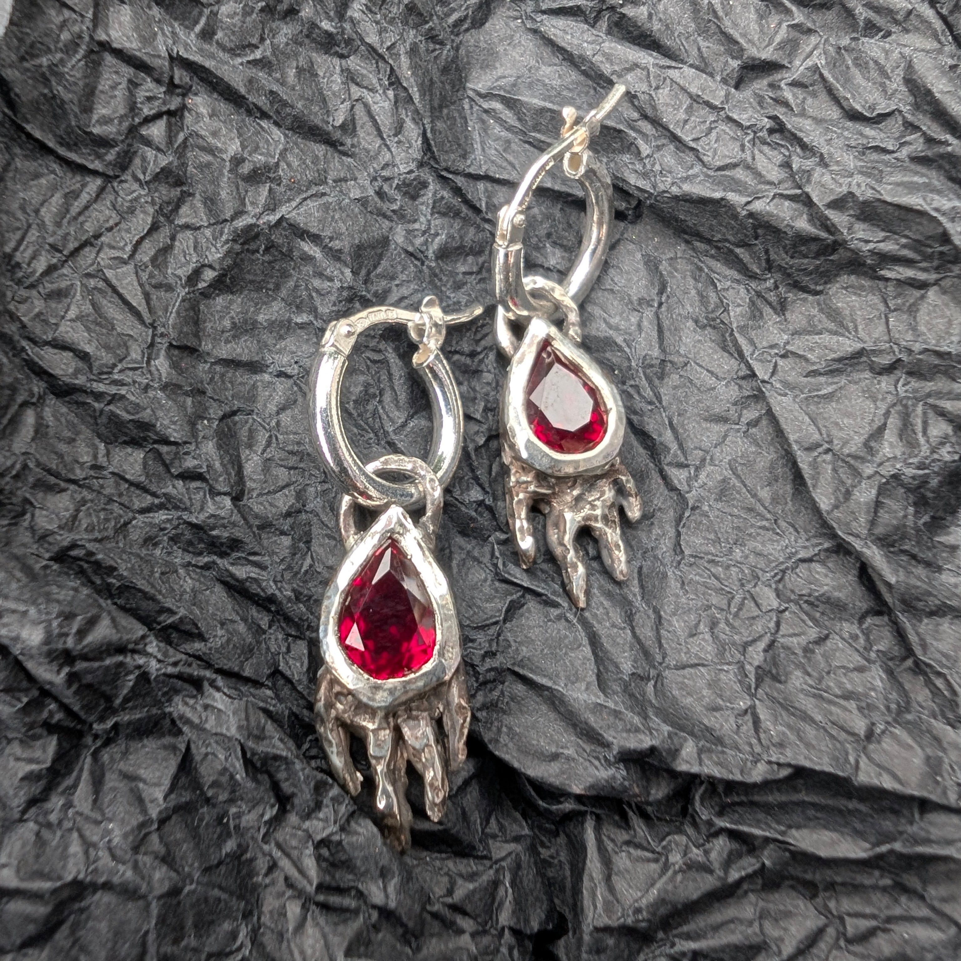 Flame Drop earrings