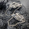 Brut earrings #3 - ready to ship