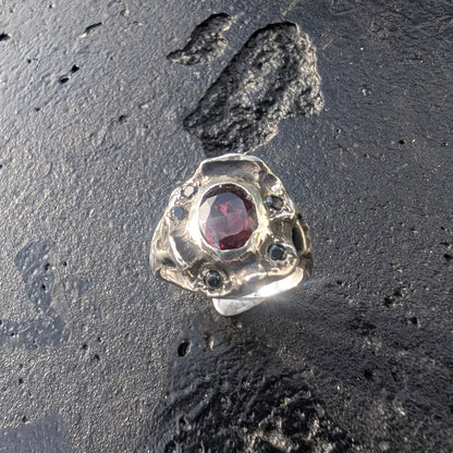 Let It Wash Over You ring  - small - ready to ship