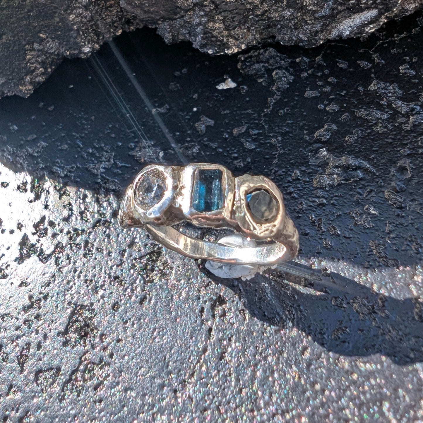 Multi-stone ring - ready to ship