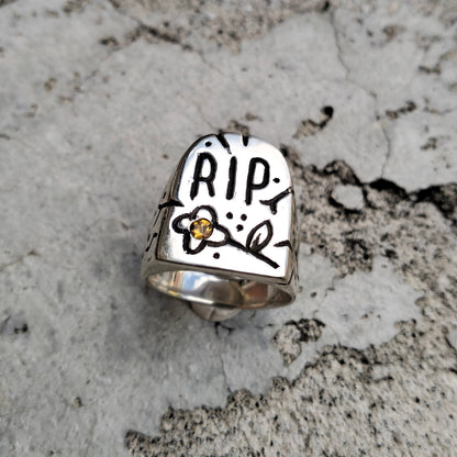 Ready to ship - Rip flower ring