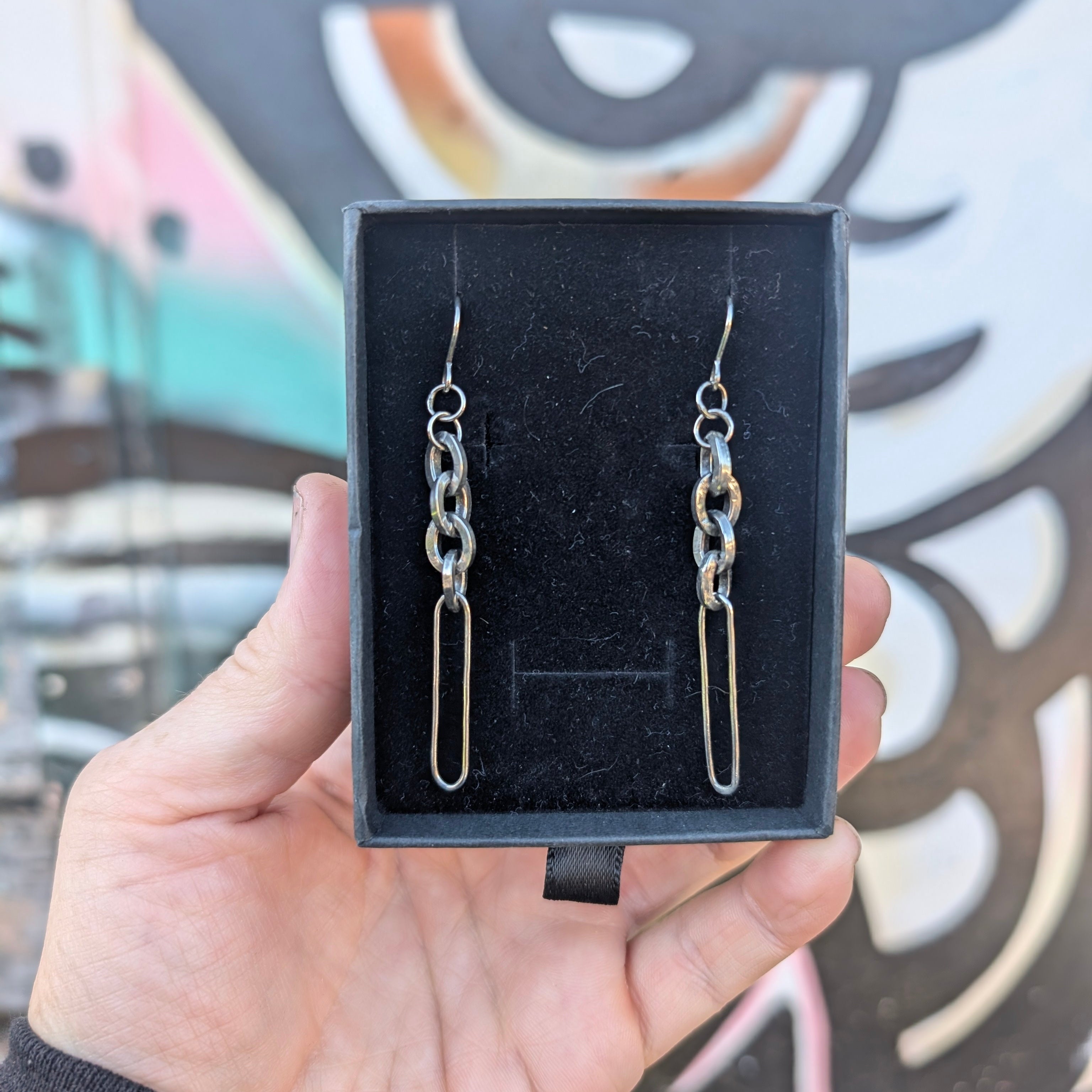 Lupo earrings - ready to ship