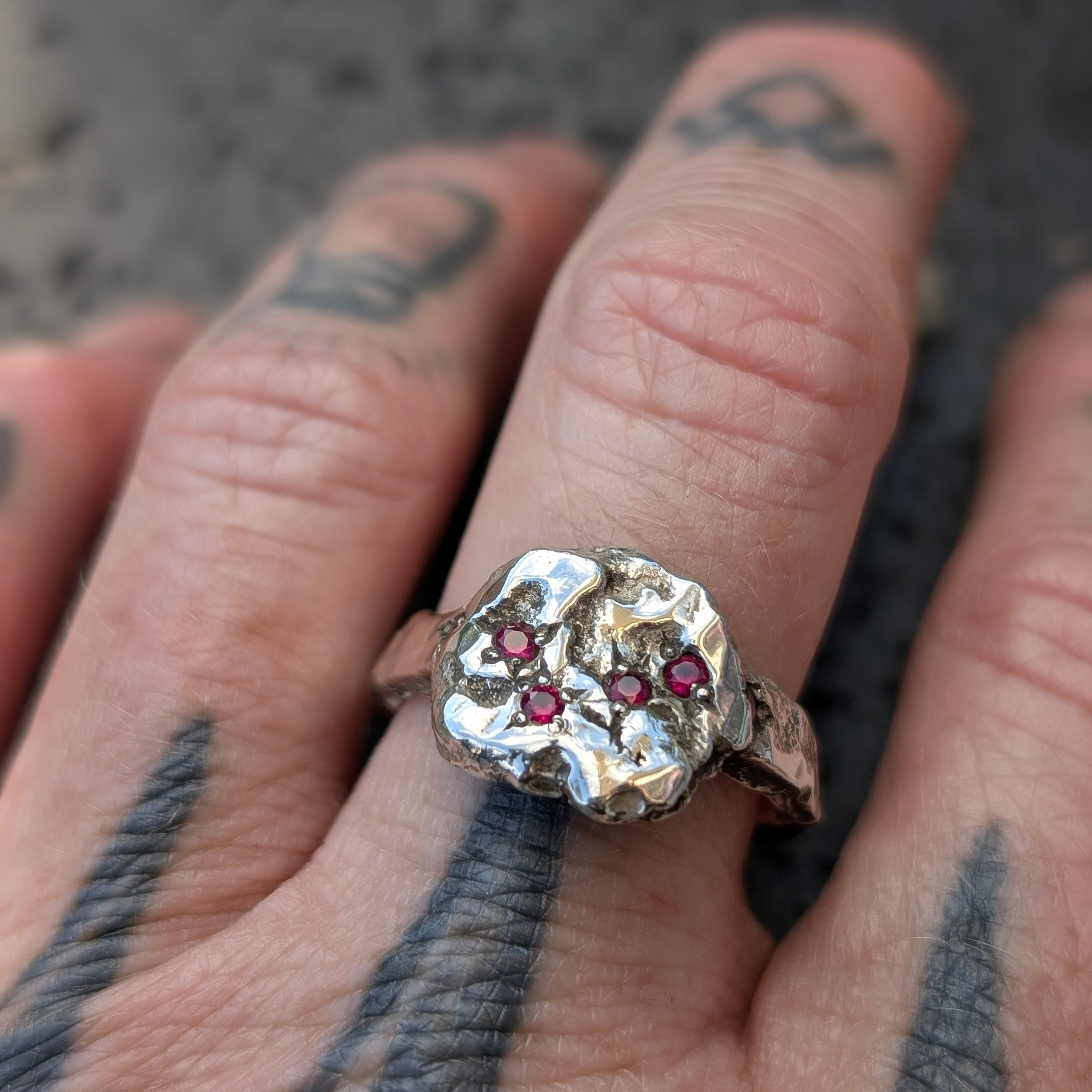 Ruinous ring -ready to ship
