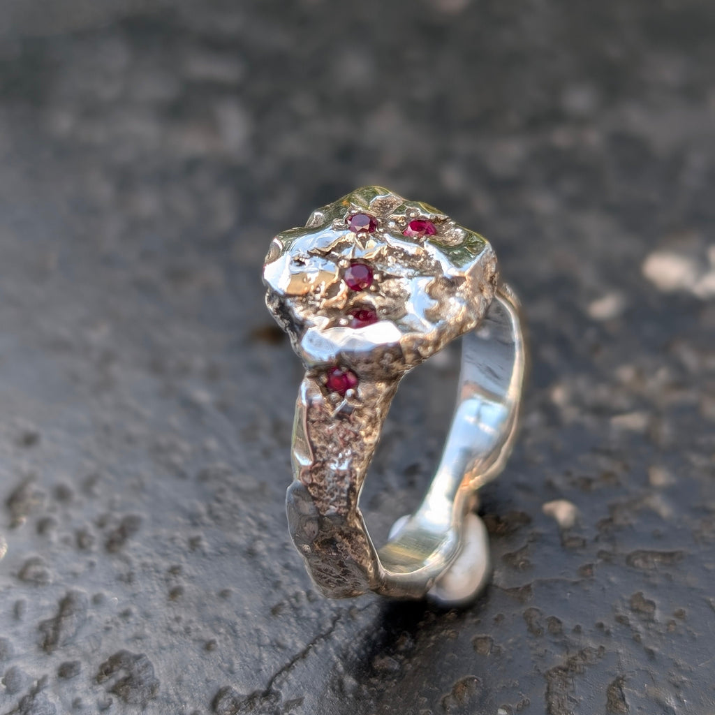 Ruinous ring -ready to ship