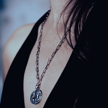 Celestial amulet necklace